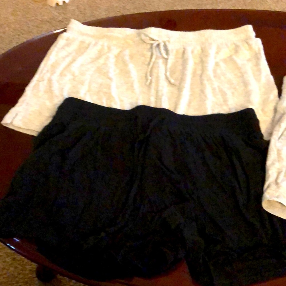 Women’s pajama shorts 4 pack size medium